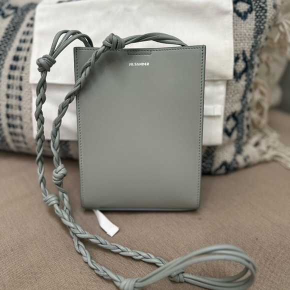 Jil sander Tangle Small Crossbody Bag grey blue - Picture 2 of 12